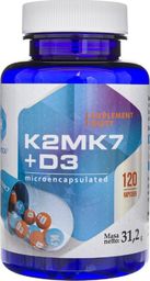  Hepatica Hepatica Witamina K2mk7 + D3 - 120 kapsułek