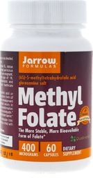  Jarrow Jarrow Formulas Methyl Folate (Folian) 400 mcg - 60 kapsułek