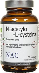  Kenay Kenay NAC N-acetylo-L-cysteina 150 mg - 60 kapsułek