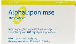 Mito Pharma Dr. Enzmann Kwas alfa liponowy MSE 200 mg - 90 kapsułek
