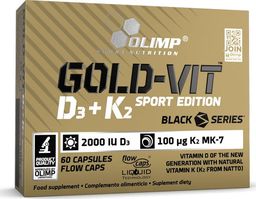  Olimp Labs Olimp Gold-Vit D3 + K2 Sport Edition - 60 kapsułek