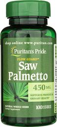 Puritans Pride Puritan's Pride Palma Sabałowa 450 mg - 100 kapsułek