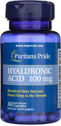 Puritans Pride Puritan's Pride Kwas Hialuronowy 100 mg - 30 kapsułek