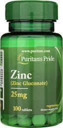  Puritans Pride Puritan's Pride Cynk glukonian - 100 tabletek