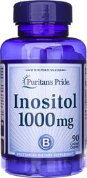 Puritans Pride Puritan's Pride Inozytol 1000 mg - 90 tabletek