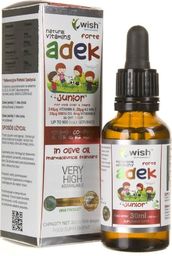  Wish Pharmaceutical Wish ADEK Junior FORTE dla dzieci - 30 ml