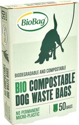  Biobag Biodegradowalne i kompostowalne worki na psie odchody - 50 sztuk