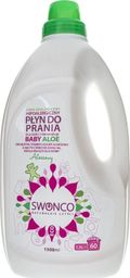 Swonco Swonco Baby Aloe Płyn do prania dla dzieci i niemowląt - 1500 ml