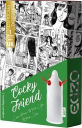  Egzo Egzo Cocky Friend Prezerwatywa z wypustkami Soft - 1 sztuka