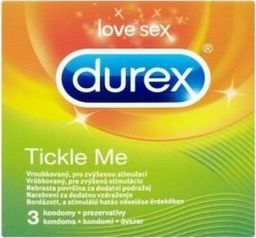 Durex Durex prezerwatywy Tickle Me - 3 sztuki