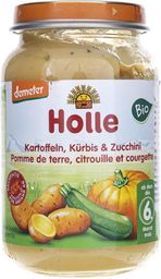 Holle Holle Cukinia z dynią i ziemniakami Bio po 6 miesiącu - 190 g