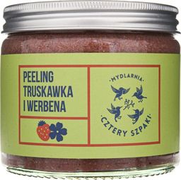  Mydlarnia Cztery Szpaki Peeling Truskawka i Werbena 250 ml