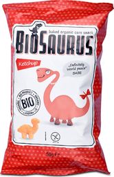  McLloyds McLloyd's BioSaurus Chrupki bezglutenowe ketchupowe BIO - 50 g
