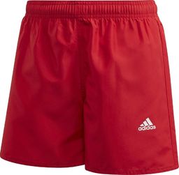  Adidas Spodenki kąpielowe dla dzieci YB Bos shorts czerwone GE2048 : Rozmiar - 176cm