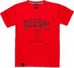  Ozoshi Koszulka męska Atsumi czerwona r. XL (TSH O20TS007)