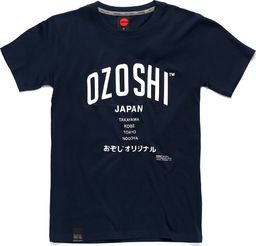  Ozoshi Koszulka męska Atsumi granatowa r. XL (TSH O20TS007)