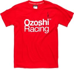  Ozoshi Koszulka męska Satoru czerwona r. L (O20TSRACE006)