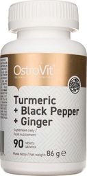  OstroVit OstroVit Turmeric + Black Pepper + Ginger - 90 tabletek