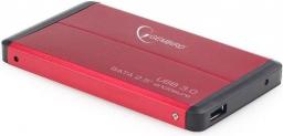 Kieszeń Gembird 2.5" SATA - USB 3.0 Czerwona (EE2-U3S-2-R)
