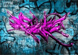  DecoNest Fototapeta - Anonymous graffiti - 150X105