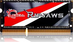 Pamięć do laptopa G.Skill Ripjaws, SODIMM, DDR3L, 4 GB, 1600 MHz, CL9 (F3-1600C9S-4GRSL)