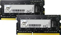Pamięć do laptopa G.Skill SODIMM, DDR3, 4 GB, 1600 MHz, CL9 (F3-12800CL9D-4GBSQ)
