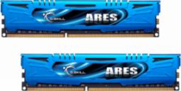 Pamięć G.Skill Ares, DDR3, 16 GB, 1866MHz, CL10 (F3-1866C10D-16GAB)