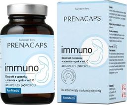 Formeds PRENACAPS IMMUNO czosnek acerola cynk wit C - FORMEDS