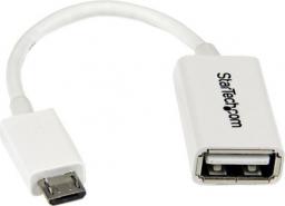 Adapter USB StarTech microUSB - USB Biały  (UUSBOTGW)