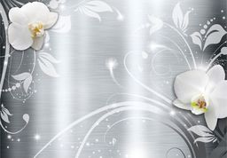  DecoNest Fototapeta - Orchidee na stali - 150X105