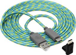 Kabel USB Nintendo USB-A - USB-C 2.5 m Wielokolorowy (SB915062)