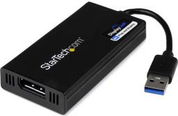 Adapter USB StarTech USB - DisplayPort Czarny  (USB32DP4K)