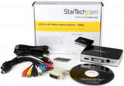 Adapter USB StarTech USB - HDMI - DVI Czarny  (USB3HDCAP)