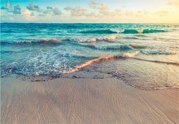  DecoNest Fototapeta - Plaża w Punta Cana - 100X70