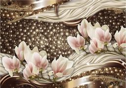  DecoNest Fototapeta - Perły i magnolie - 300X210