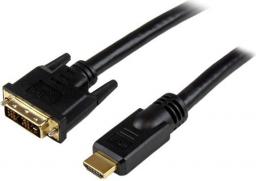 Kabel StarTech HDMI - DVI-D 15m czarny (HDDVIMM15M)