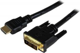 Kabel StarTech HDMI - DVI-D 1.5m czarny (HDDVIMM150CM)