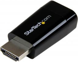 Adapter AV StarTech HDMI - D-Sub (VGA) czarny (HD2VGAMICRO)