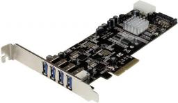 Kontroler StarTech PCIe 2.0 x4 - 4x USB 3.0 (PEXUSB3S44V)
