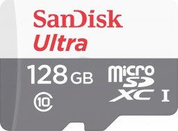 Karta SanDisk Ultra MicroSDXC 128 GB Class 10 UHS-I  (SDSQUNR-128G-GN6MN)