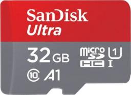 Karta SanDisk Ultra MicroSDHC 32 GB Class 10 UHS-I/U1 A1  (SDSQUA4-032G-GN6MA             )
