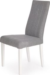  Selsey Krzesło tapicerowane Stepani białe z szarym