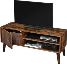 Selsey Szafka RTV Skendera brąz w stylu vintage