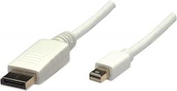Kabel Manhattan DisplayPort Mini - DisplayPort 2m biały (393812)