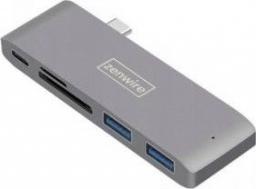 HUB USB Zenwire 1x SD 1x USB-C PD 1x microSD  + 2x USB-A 3.0 (2114-52592)