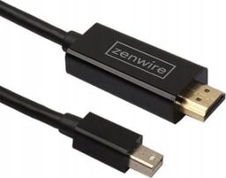 Kabel Zenwire DisplayPort Mini - HDMI 1.8m czarny (99155534)