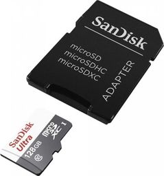 Karta SanDisk Ultra MicroSDXC 128 GB Class 10 UHS-I  (SDSQUNR-128G-GN6TA)