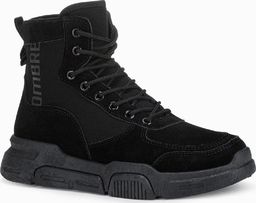  Ombre Buty męskie sneakersy T348 - czarne 40