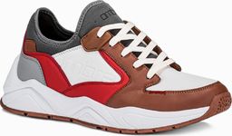 Ombre Buty męskie brązowe r. 43 (T363)