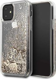  Guess Guess GUOHCN61GLHFLGO iPhone 11 gold/złoty hardcase Glitter Charms